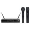 RADIO MICROFONO WIRELESS KARMA SET 5002 MICROFONI PALMARI UHF CON 5 COPPIE DI FREQUENZE RAGGIO OPERATIVO 50 MT